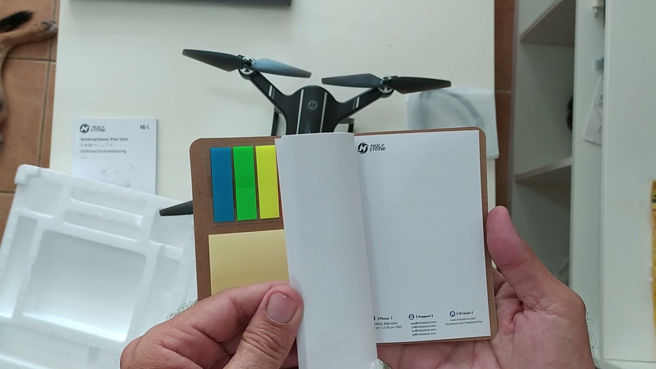 Holy stone hs700d drone unboxing And set up & flight