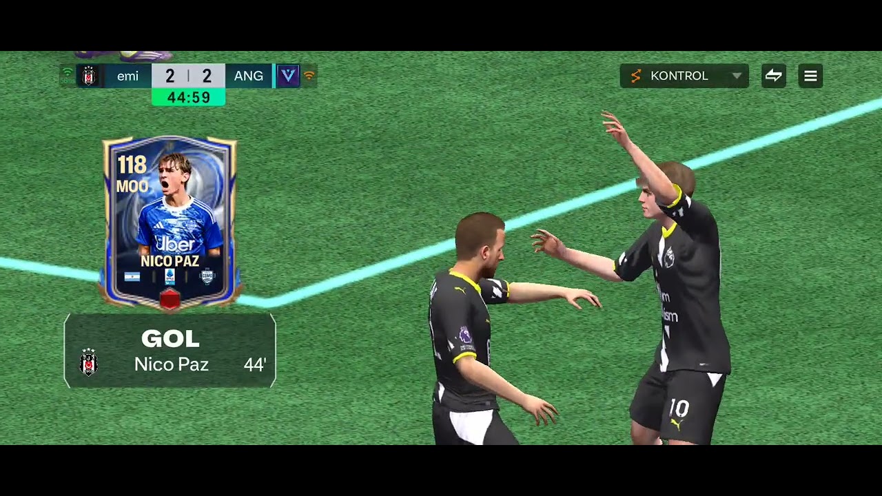 Bjk 🇹🇷 vs psg 🇫🇷 2-2 FC mobile 