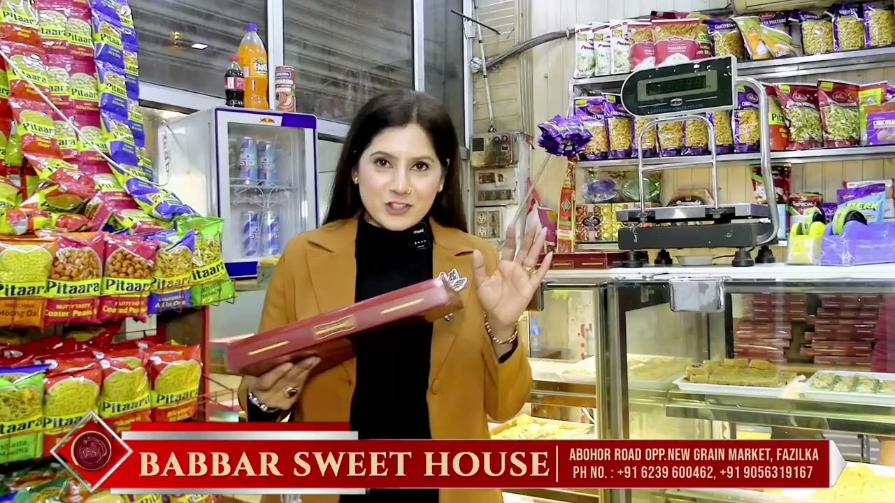 Babbar Sweet House ll Best Sweet Shop In Fazilka ll Sair Punjab Di #punjab #fazilka #sweet #news 