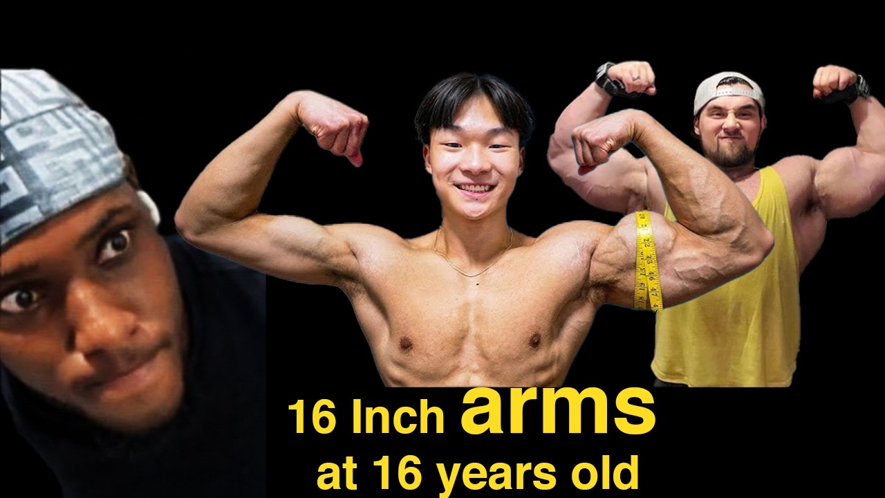 How He Grew 16 Inch Arms At 16 Years Old!