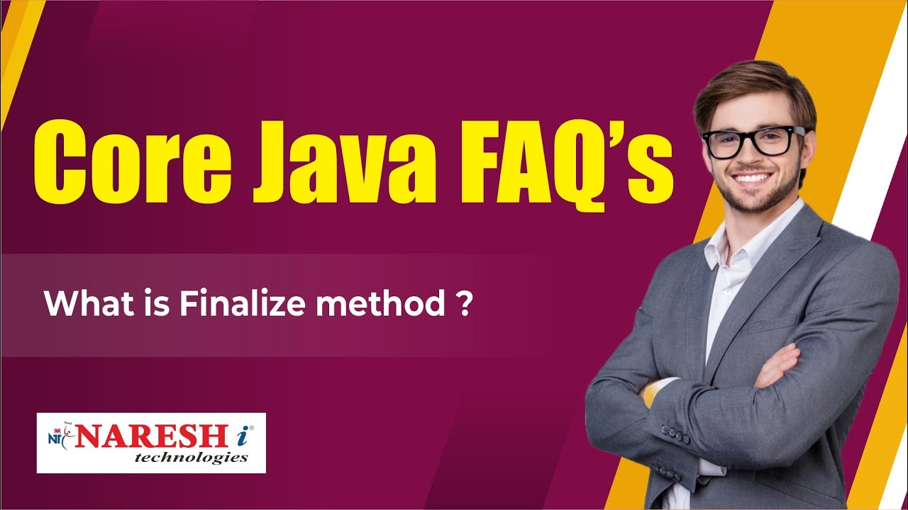 What is finalize method? | Core Java Interview Questions | Naresh IT