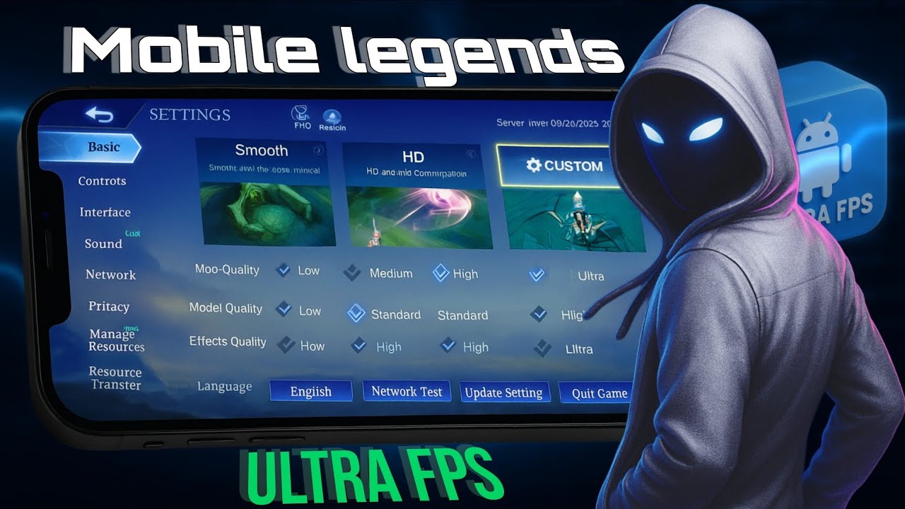 Mobile legends Ultra Fps ဖွင့်နည်းအသစ်(work on all android)