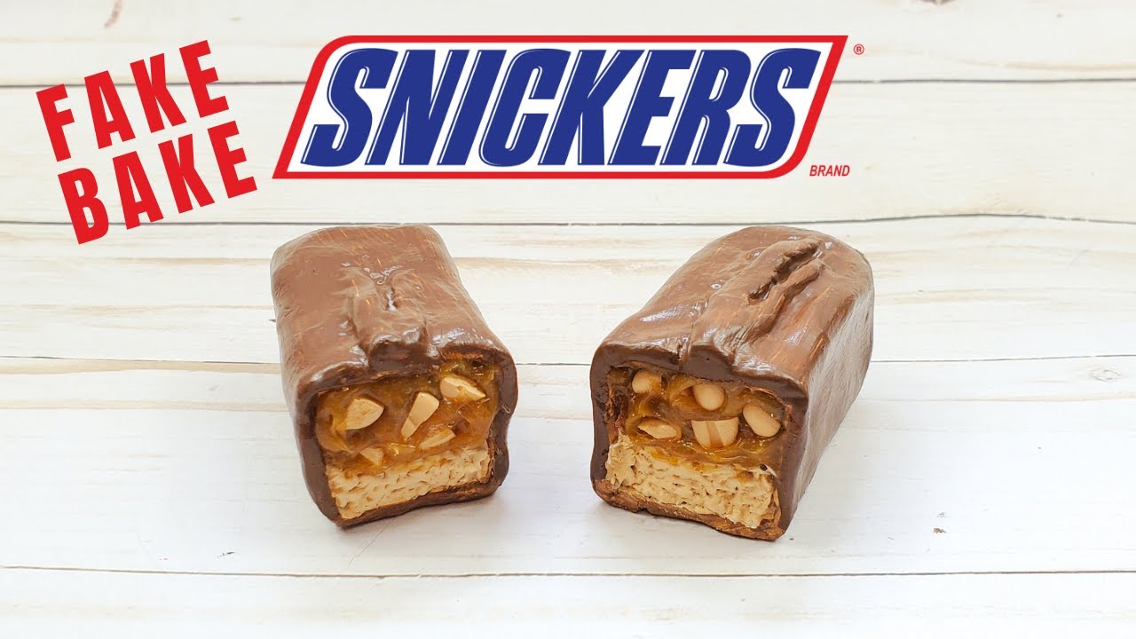 SNICKERS FAKE BAKE CANDY BAR