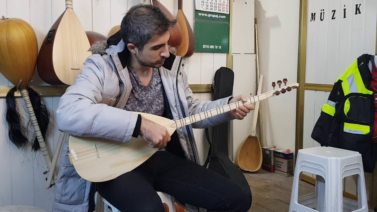 Celâl doldur ustadan yeni nesil bir baglama