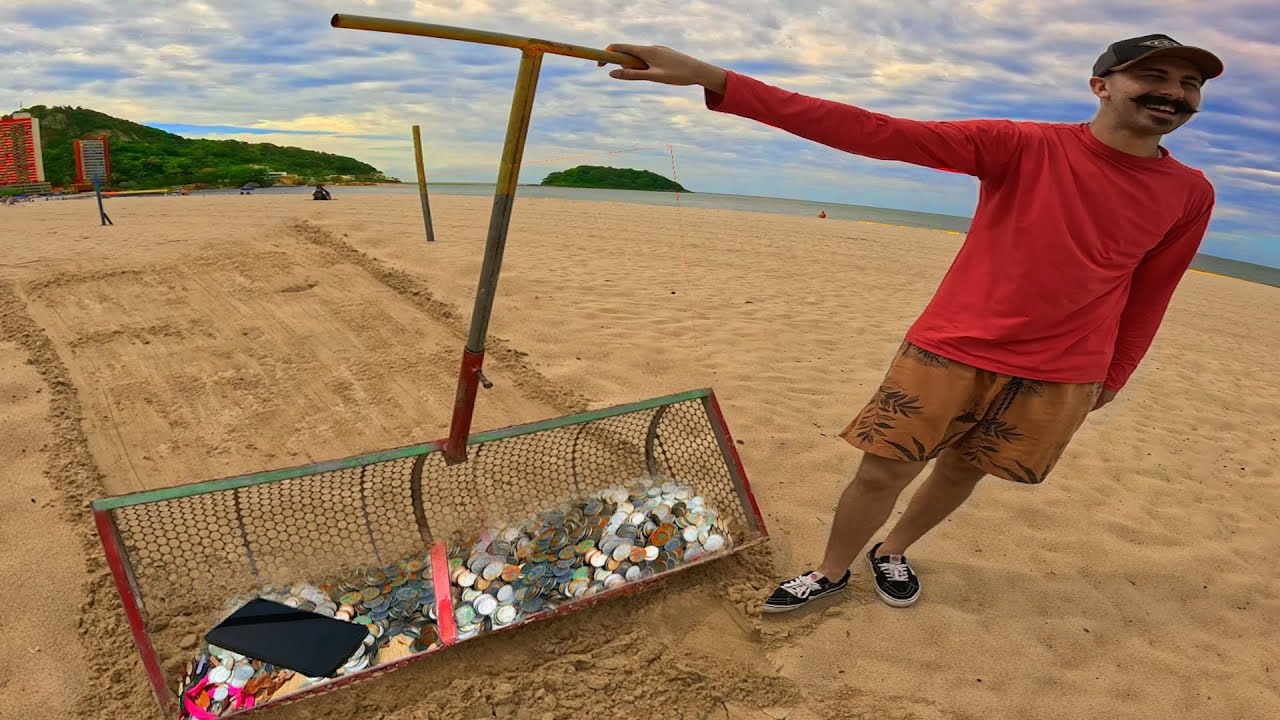 Niesamowite, co znalazłem na plaży za pomocą sita ekologicznego