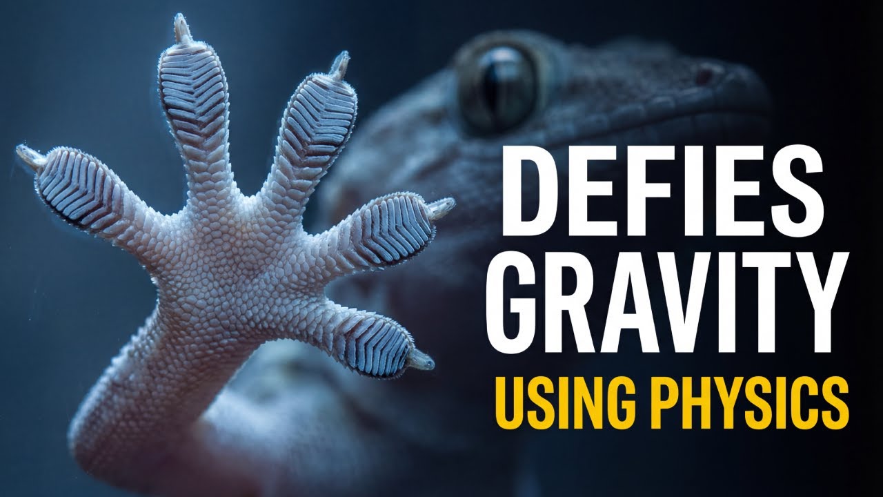 How Geckos Defy Gravity Using Nano-Scale Physics