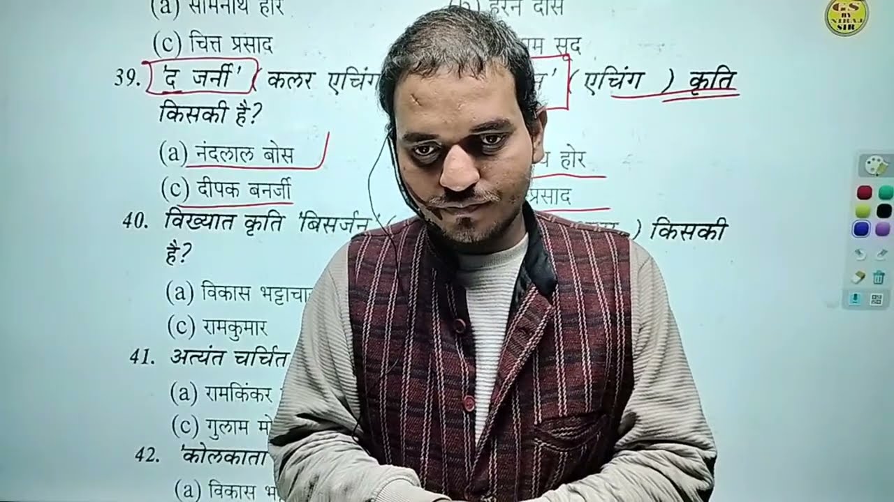 TGT PGT LtGrade KVS NVS NET JRF EMRC Art Special Top 51 MCQ Test #gsbynirajsir कितने प्रश्न सही