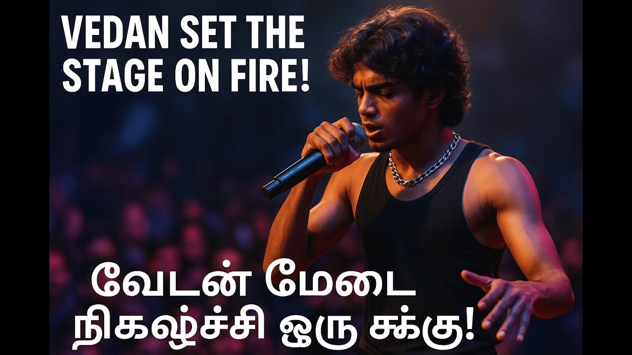 Vedan Live Performance | வேடன் மெடை கச்சேரி | Tamil Stage Show