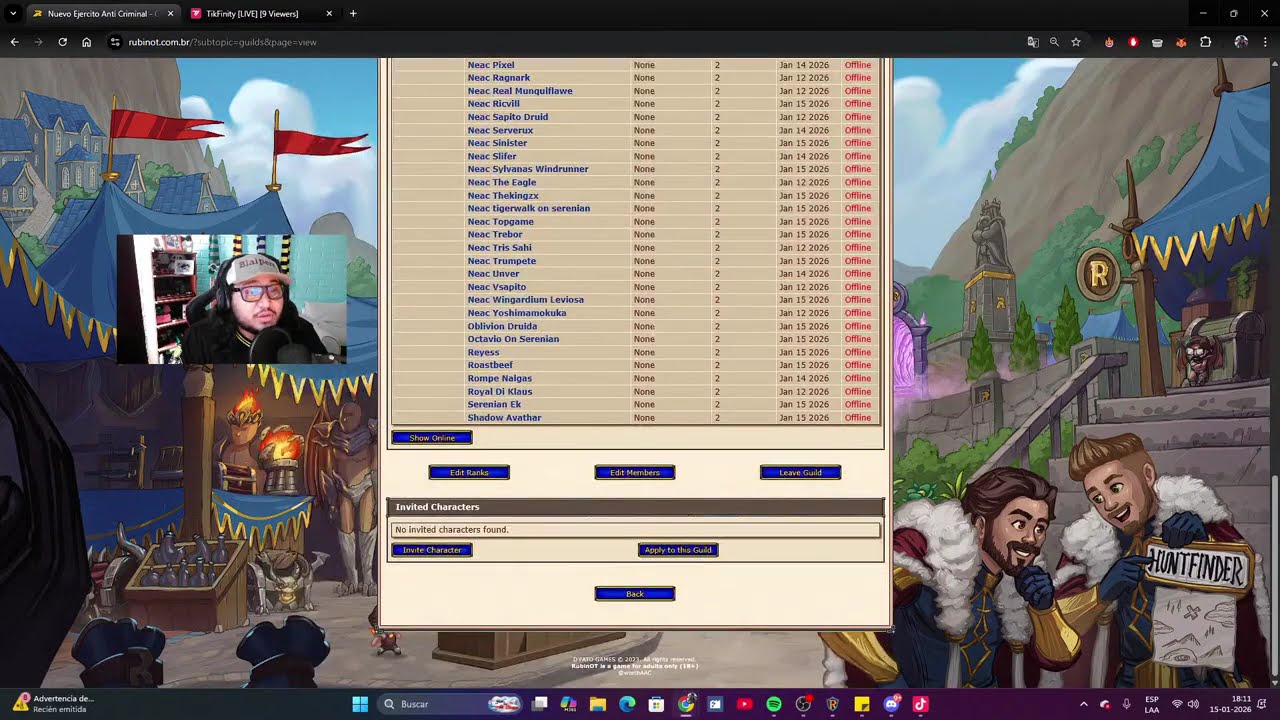 es hoyyyy es hoyyyy RUBINOT NEW SERVER VAMOSA A DALE NEAC