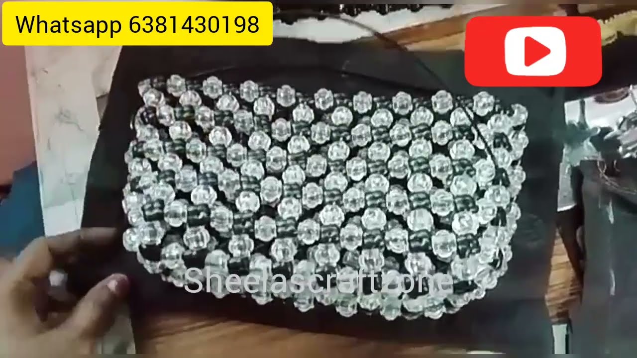 How to stitch cloth inside in Beads Bags#smktrendybags