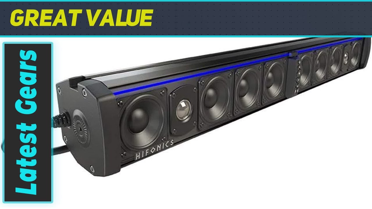 HIFONICS Thor Ten Speaker Powered Sound TPS10 - Discover the Best Soundbar for Outdoor
