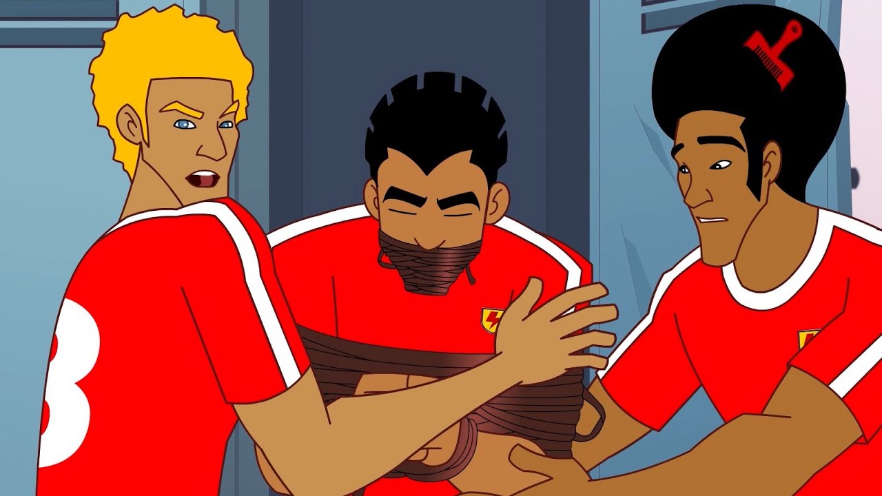 Supa Strikas | Guerras de Roblok | S04 E04 | Animados de FUTEBOL em Português!