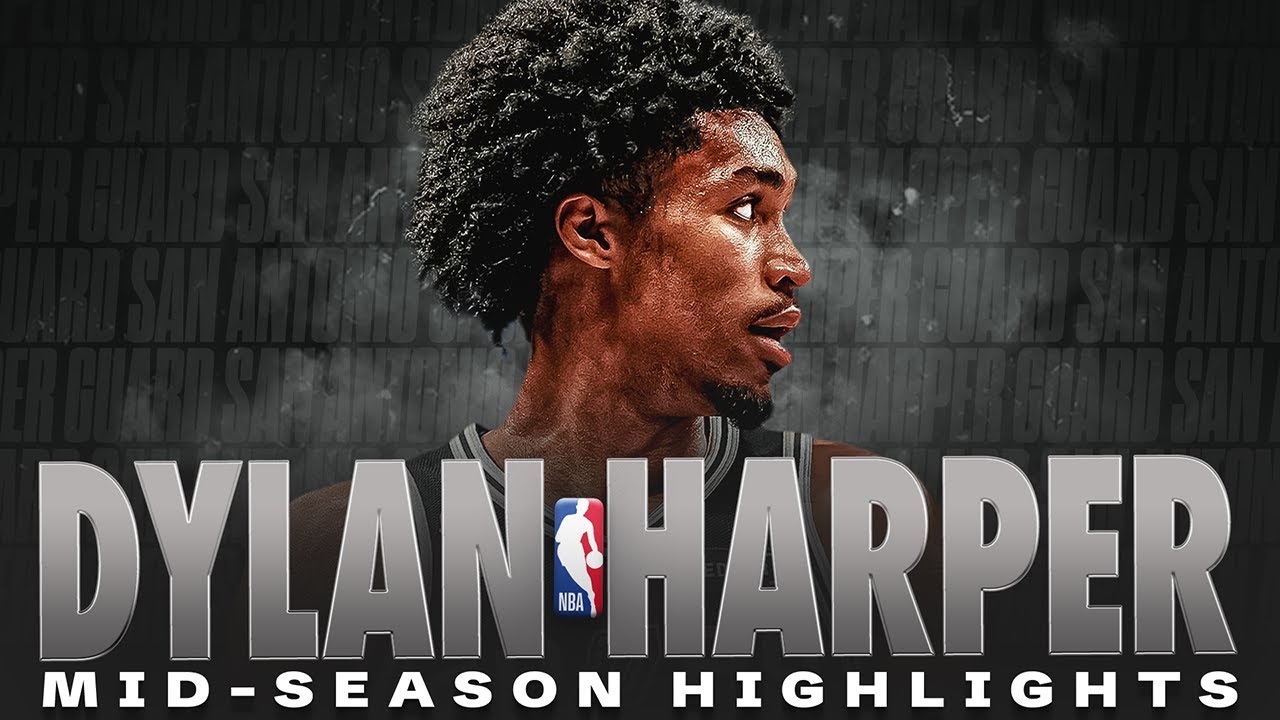 San Antonio Spurs rookie Dylan Harper Mid-Season NBA Highlights