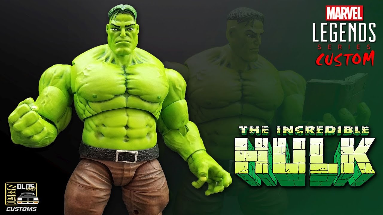Custom Marvel Legends Merged/Smart Hulk | Professor Hulk | Action Figure Review