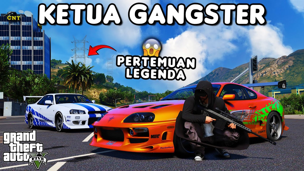AKSI KETUA GANGSTER MENYELAMATKAN KETUA TRICKSTER - GTA 5 ROLEPLAY