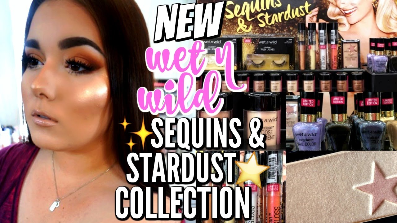 NEW Wet N Wild Holiday 2016 Sequins & Stardust Collection ♡ Review, Swatches, Demo, Dupes + GIVEAWAY