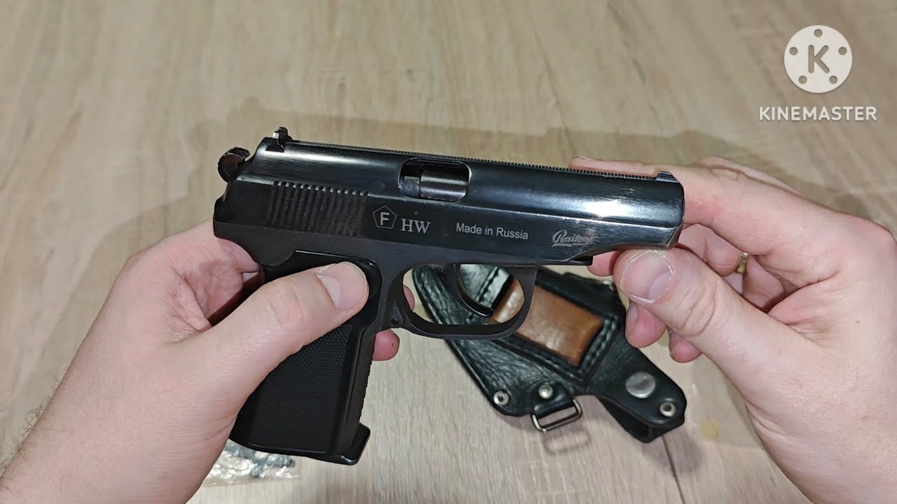 Baikał Makarov MP654k CO2 T08- recenzja modelu z 2008 roku 
