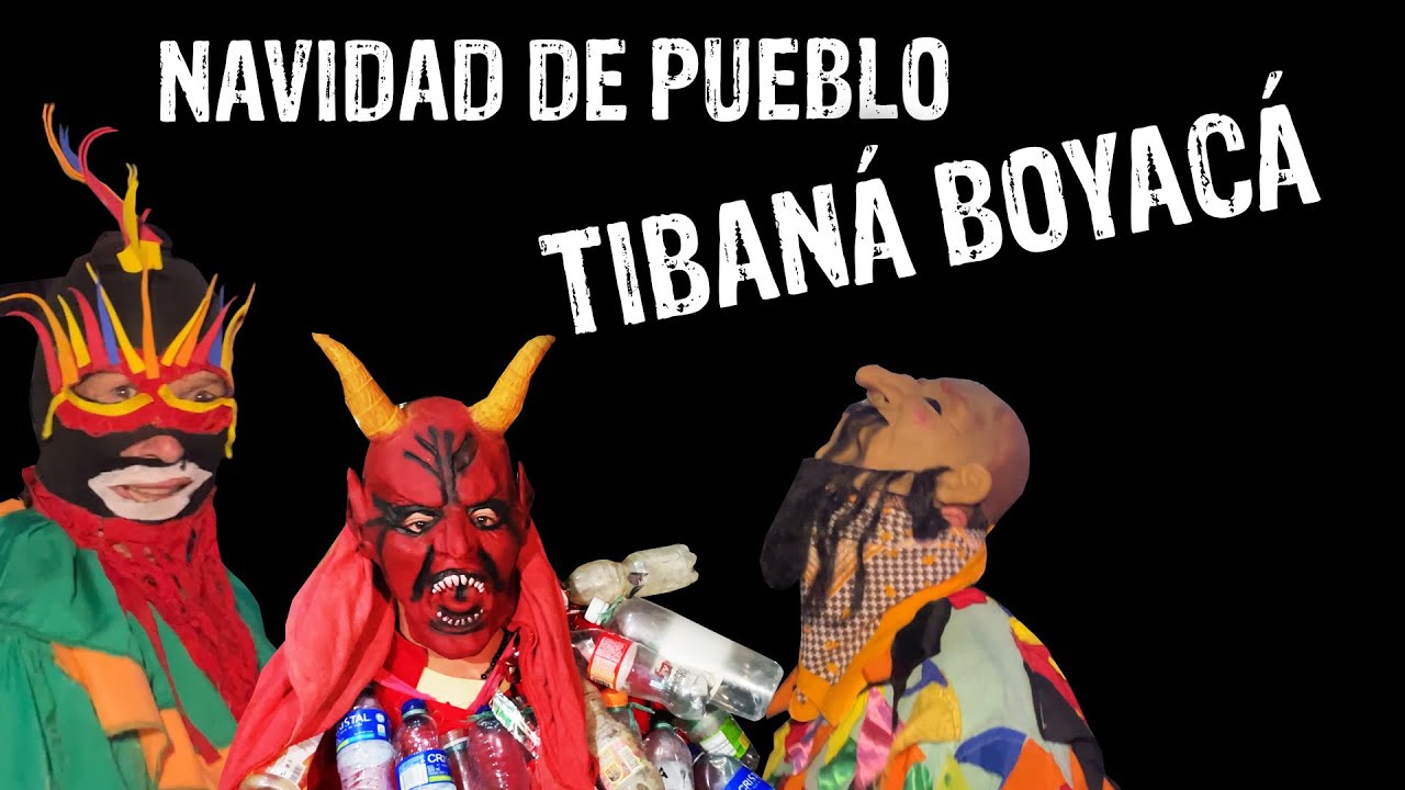 ASÍ se VIVE la Navidad en TIBANÁ / Tradiciones de los PUEBLOS PEQUEÑOS de Boyacá