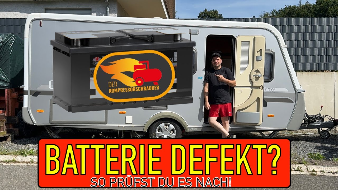 Ist meine Mover Batterie im Wohnwagen defekt? und wie Prüfe ich das?