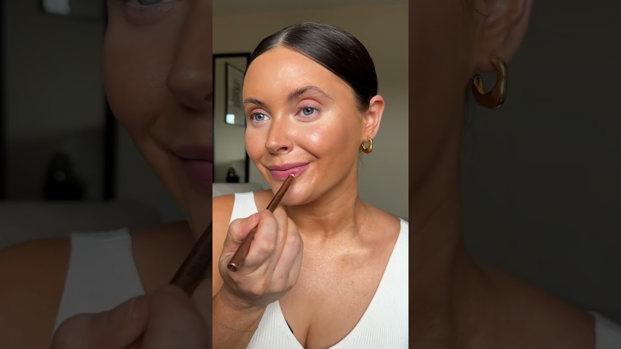 Daily makeup 💅🏻🎀✨ #makeup #makeuplook #makeupshorts #motd #beautyhacks #makeuptips #glowymakeup