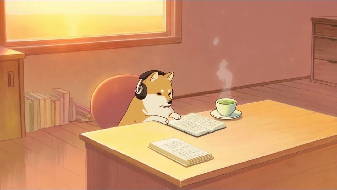 Study with Shiba Lofi - Study Mix 