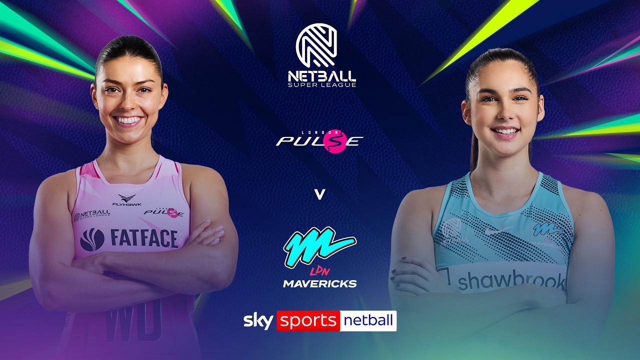 Прямая трансляция | London Pulse против London Mavericks | Суперлига по нетболу!