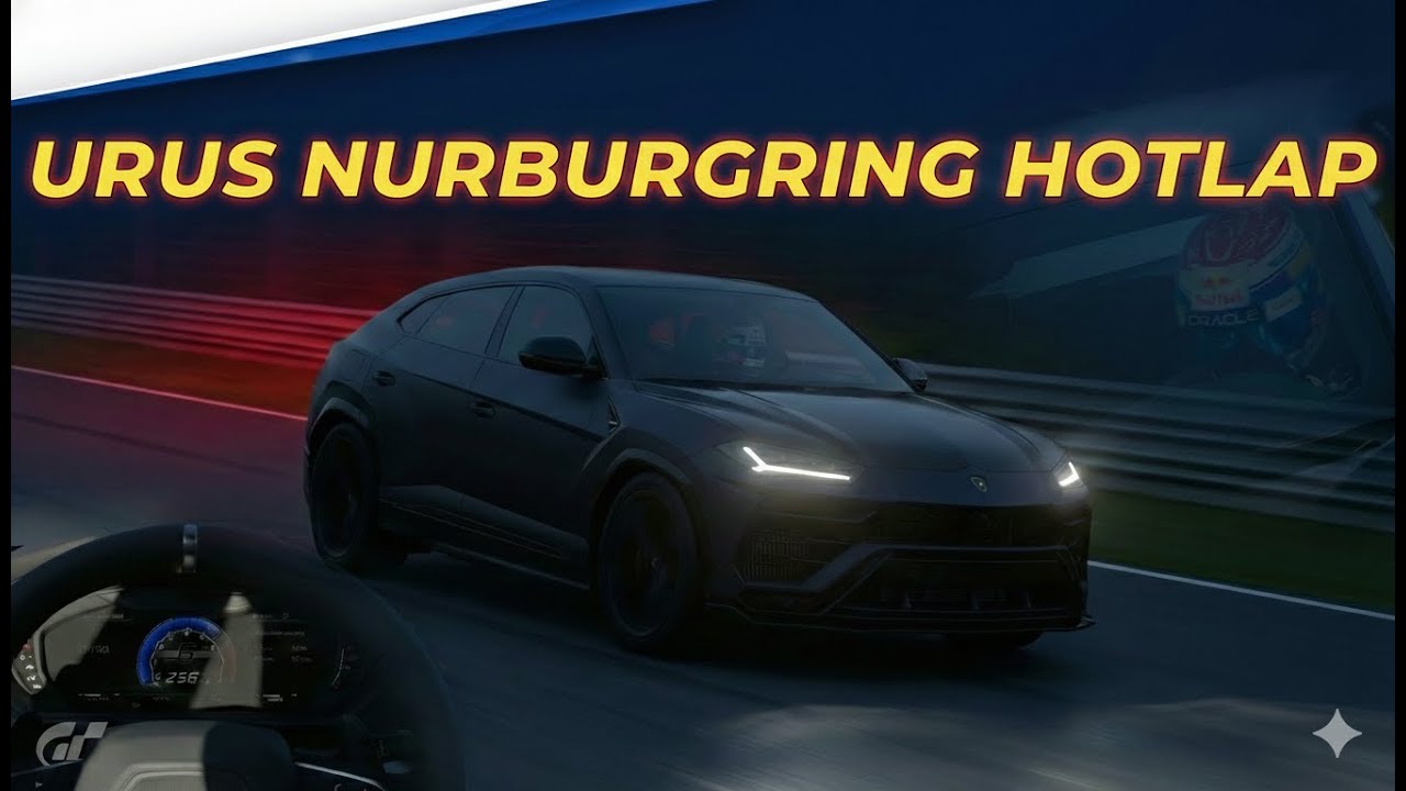 GT7 urus hotlap in Nurburgring 