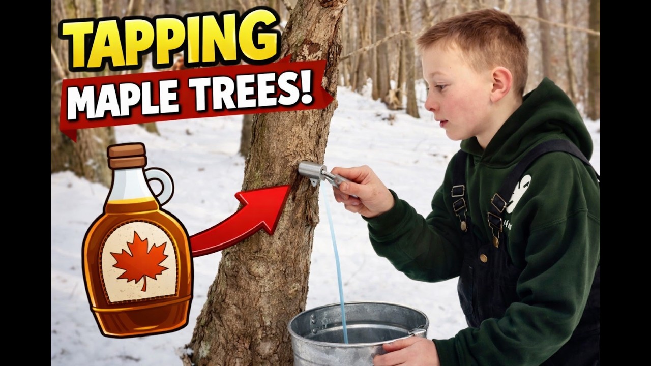 We are tapping trees on our family homestead.