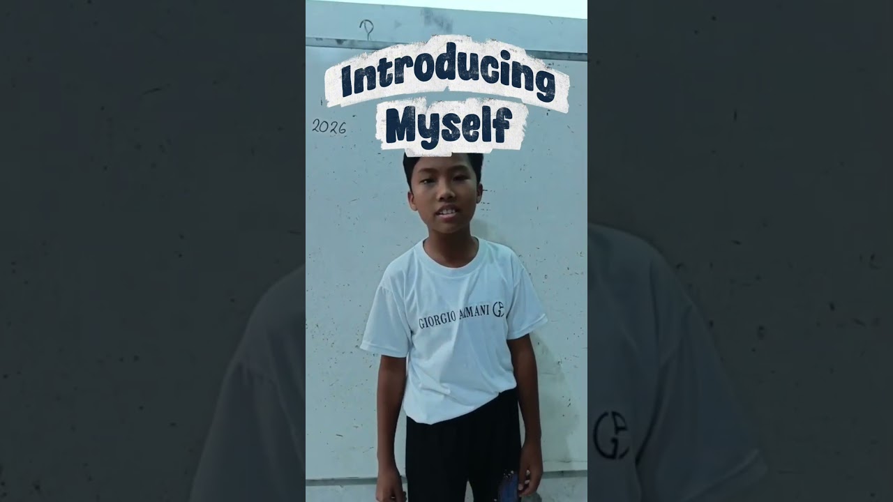Student at GKPS DISTRIK I ‘Introducing Myself’ Topic