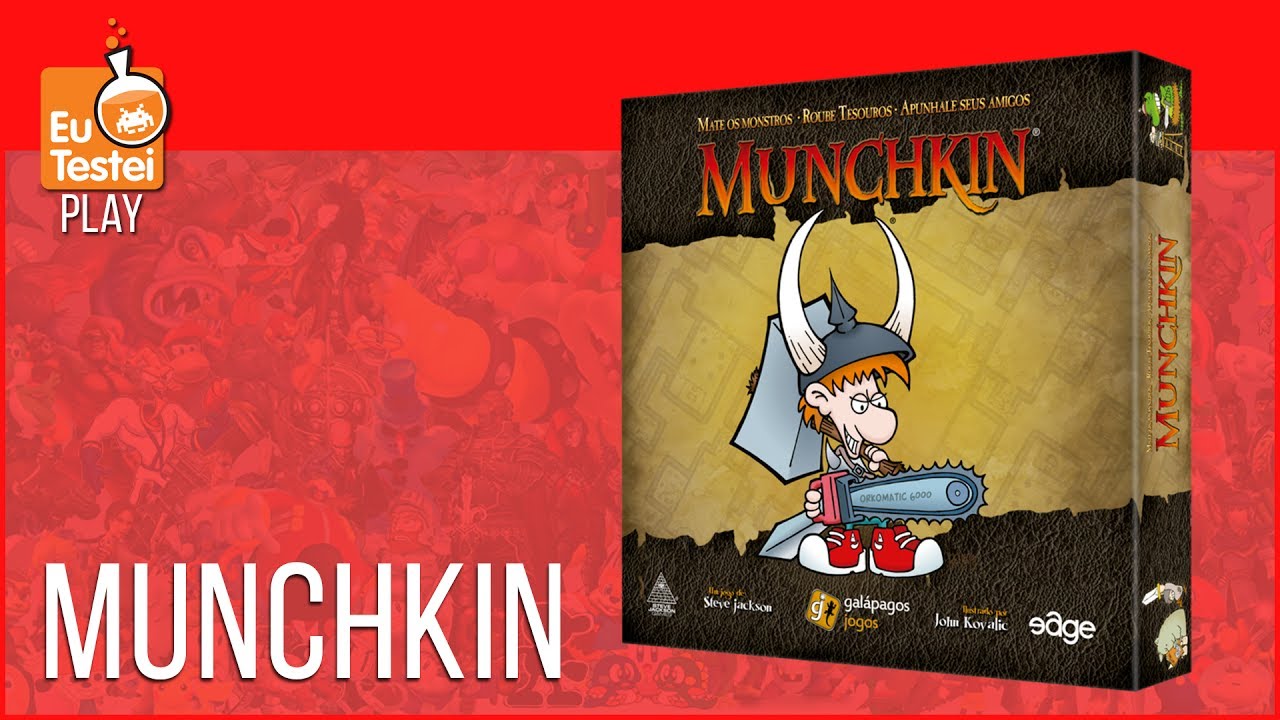 RPG fácil com Munchkin! - Vídeo EuTestei Play