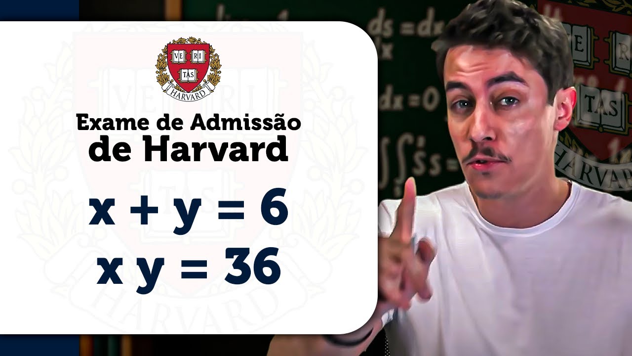Problema viral para entrar em Harvard