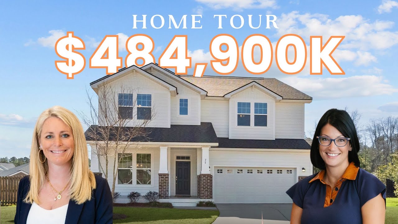 5 Bed, 4 Bath Home in Richmond Hill GA | Tandem 3-Car Garage + Loft