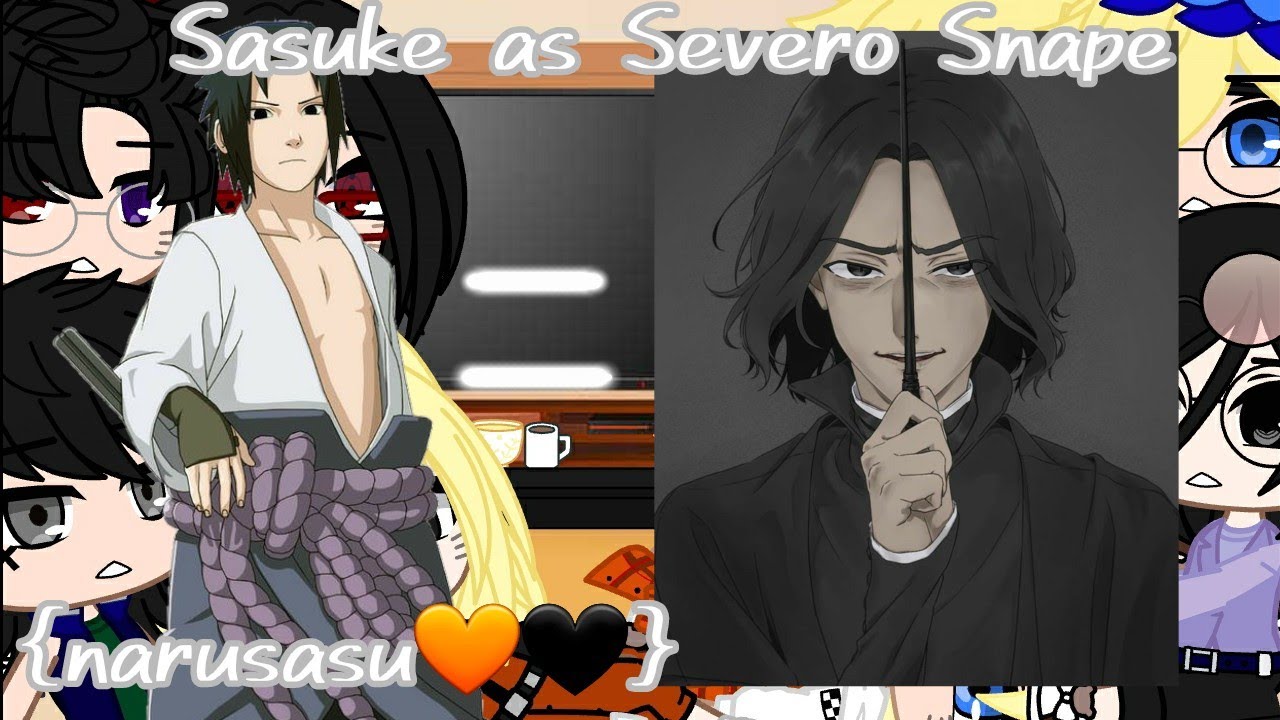 sala narusasu reagindo a Sasuke as Severo Snape {narusasu}♡[Harry Potter]♡♤