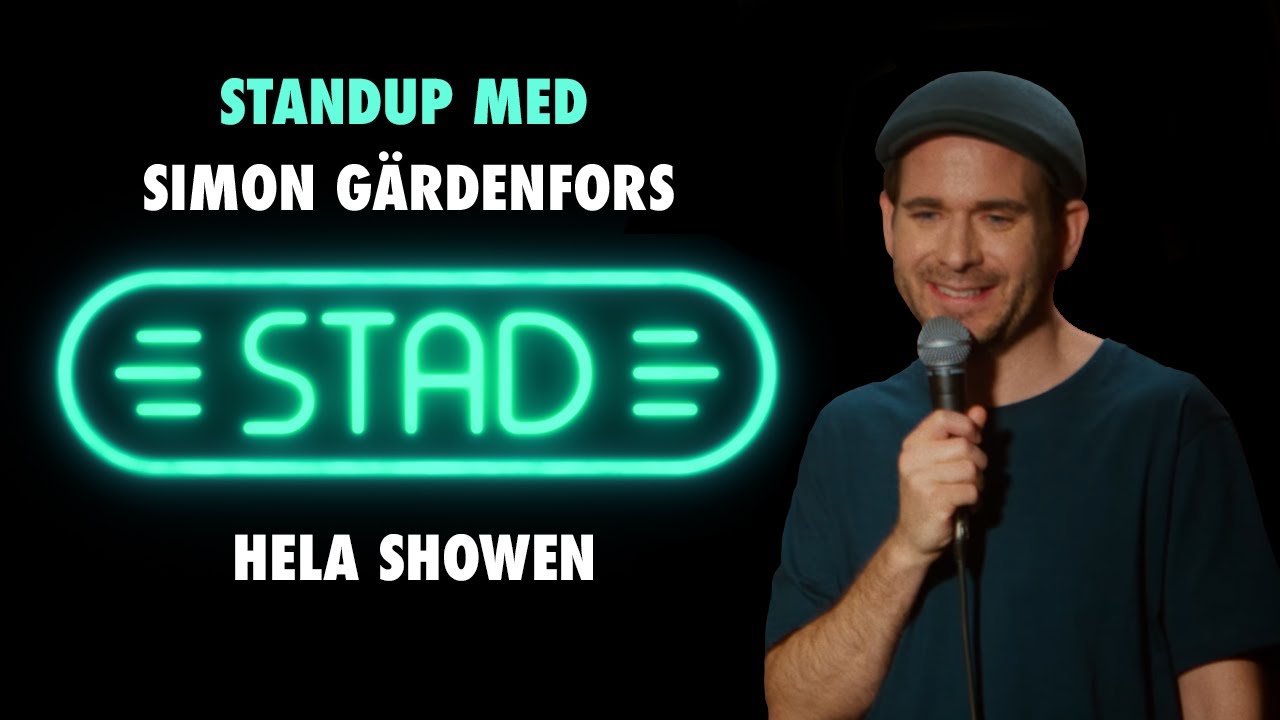 Simon Gärdenfors | STAD | Standup-special (HELA SHOWEN) 4K