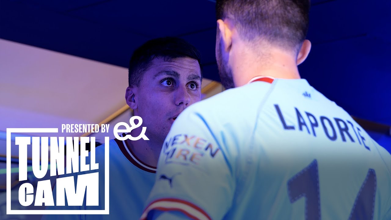 TUNNEL CAM | MAN CITY 1-0 ARSENAL