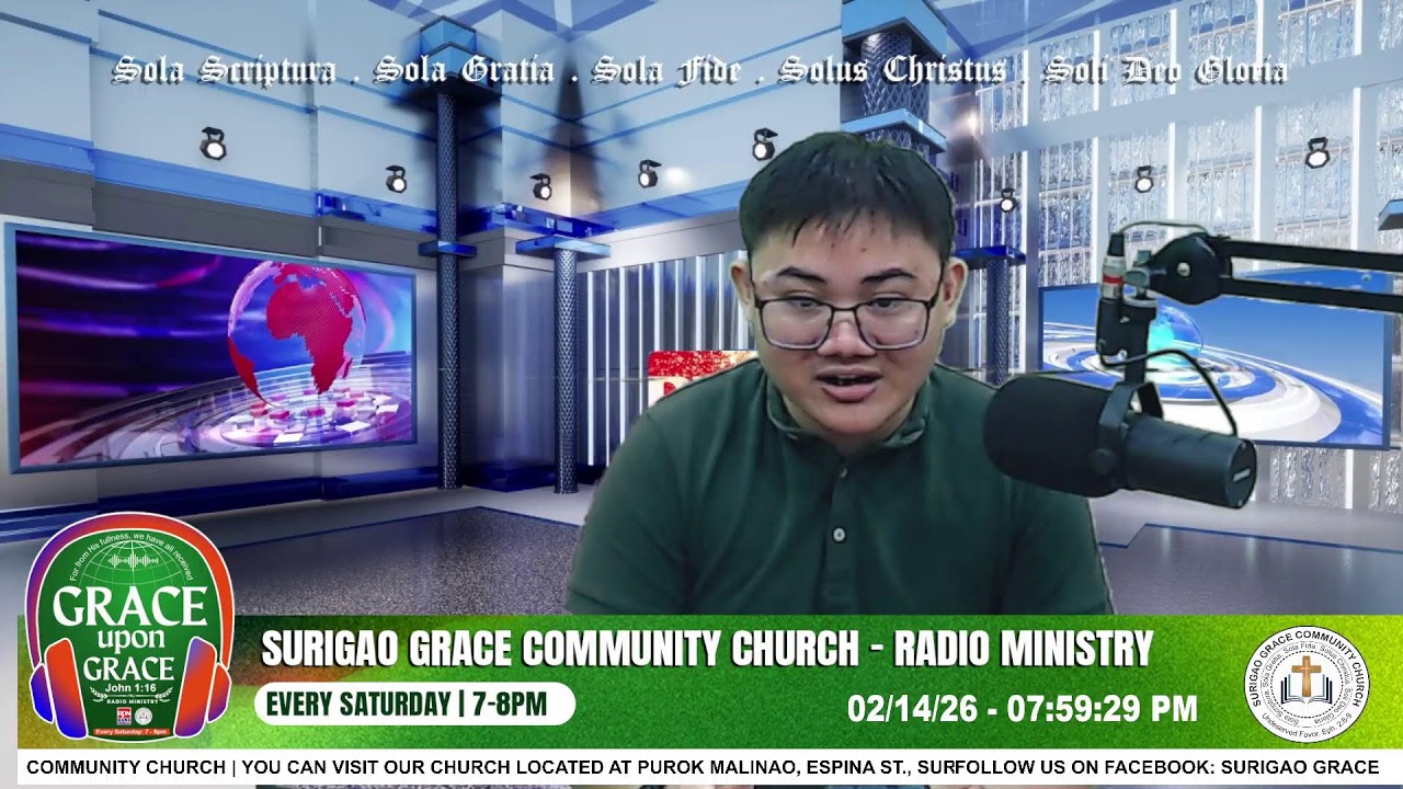 GRACE UPON GRACE - RADIO MINISTRY | February 14, 2026