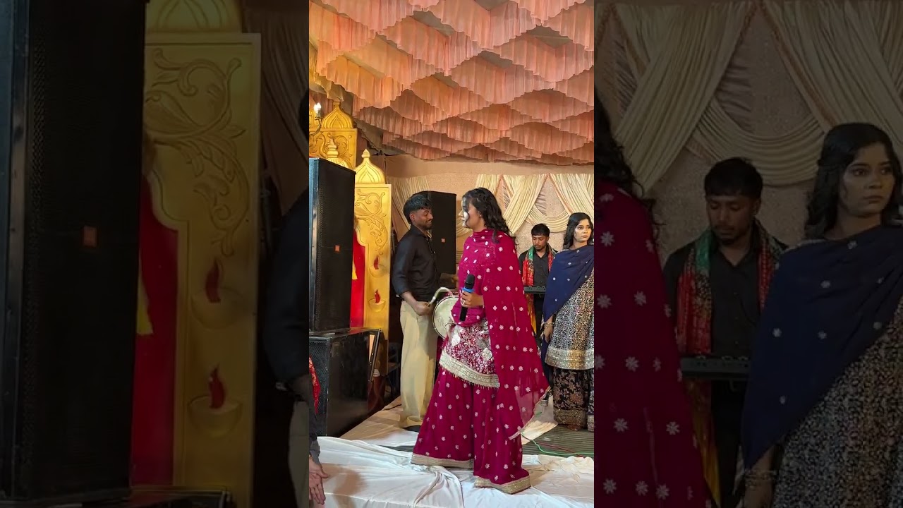 Ponahari Jogi Ho geya&hellip;&hellip;&hellip;.. live performance by @Nargisteji-k4N @AsmaTeji 
