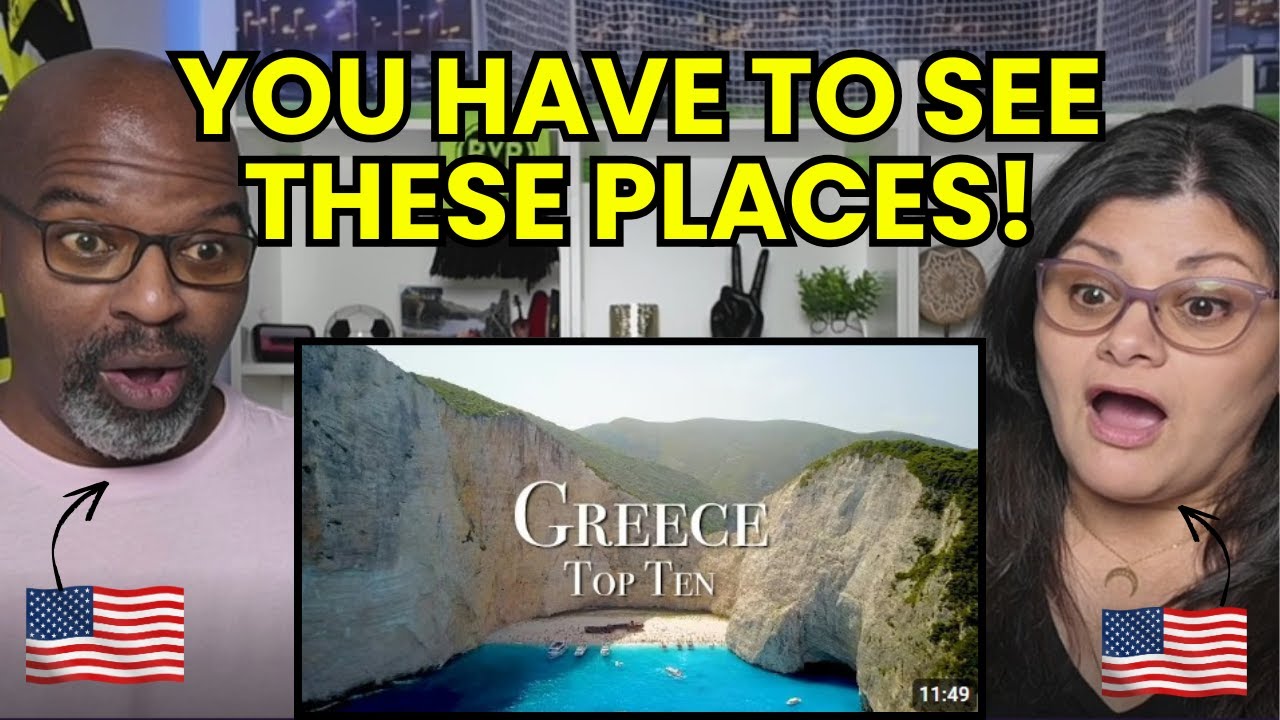 Americans React To The TOP 10 Places To Visit In Greece