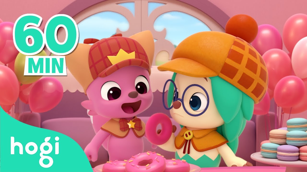 Can I have a bite? | Ride on a Colorful Bus! | Sing Along | Compilation for Kids | Pinkfong & Hogi