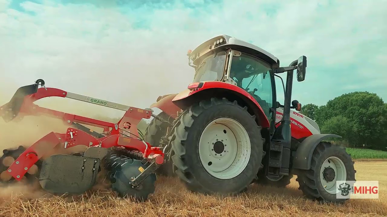 STEYR 4125 Profi Classic + Brona Talerzowa Grano System.