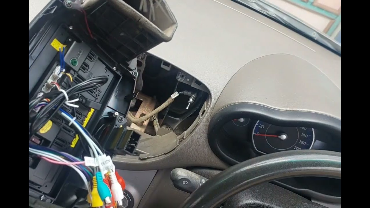 I10 2013 model 9inch android stereo installation 