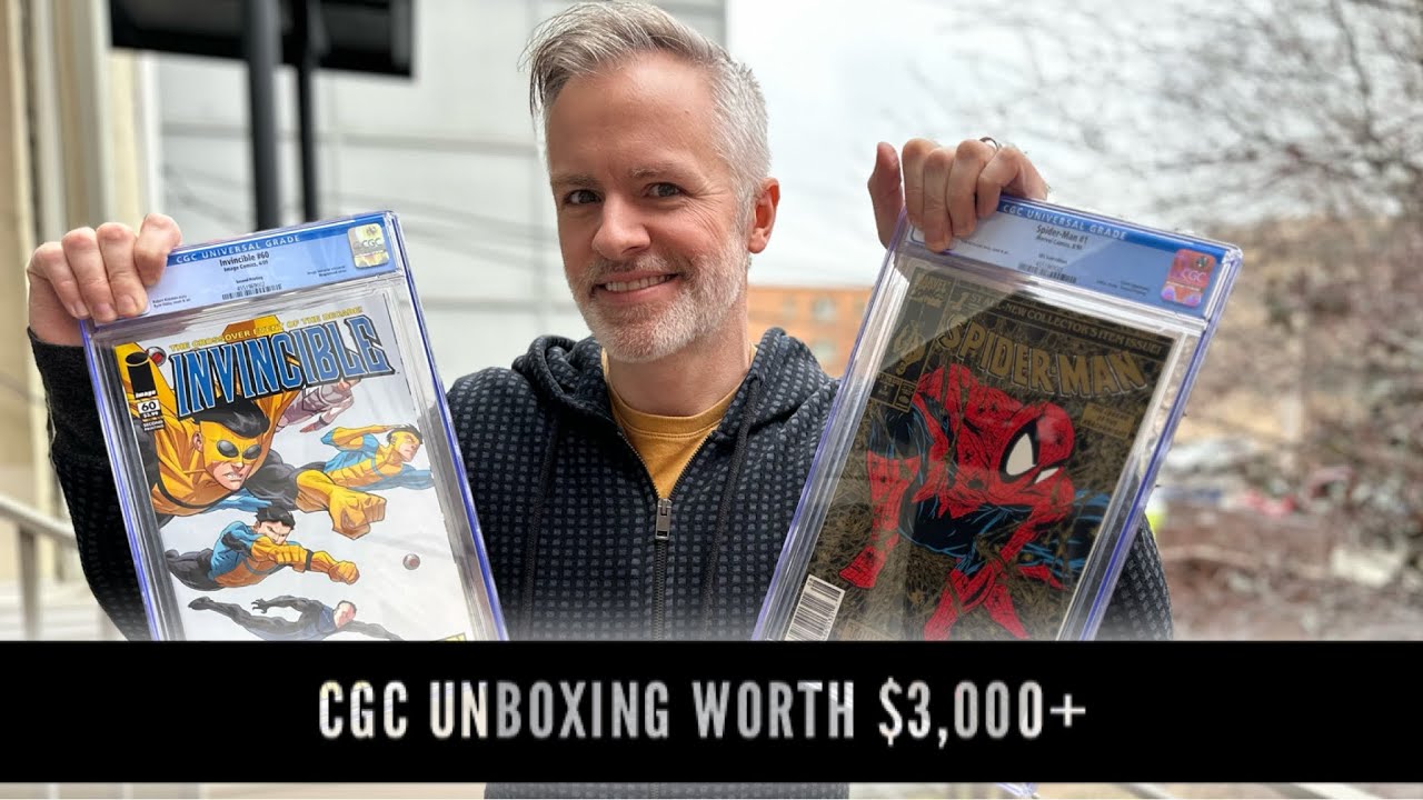 Распаковываем комиксы стоимостью 3000 долларов, оцененные CGC!