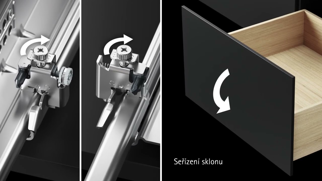 Výsuvy Quadro a Actro - platforma