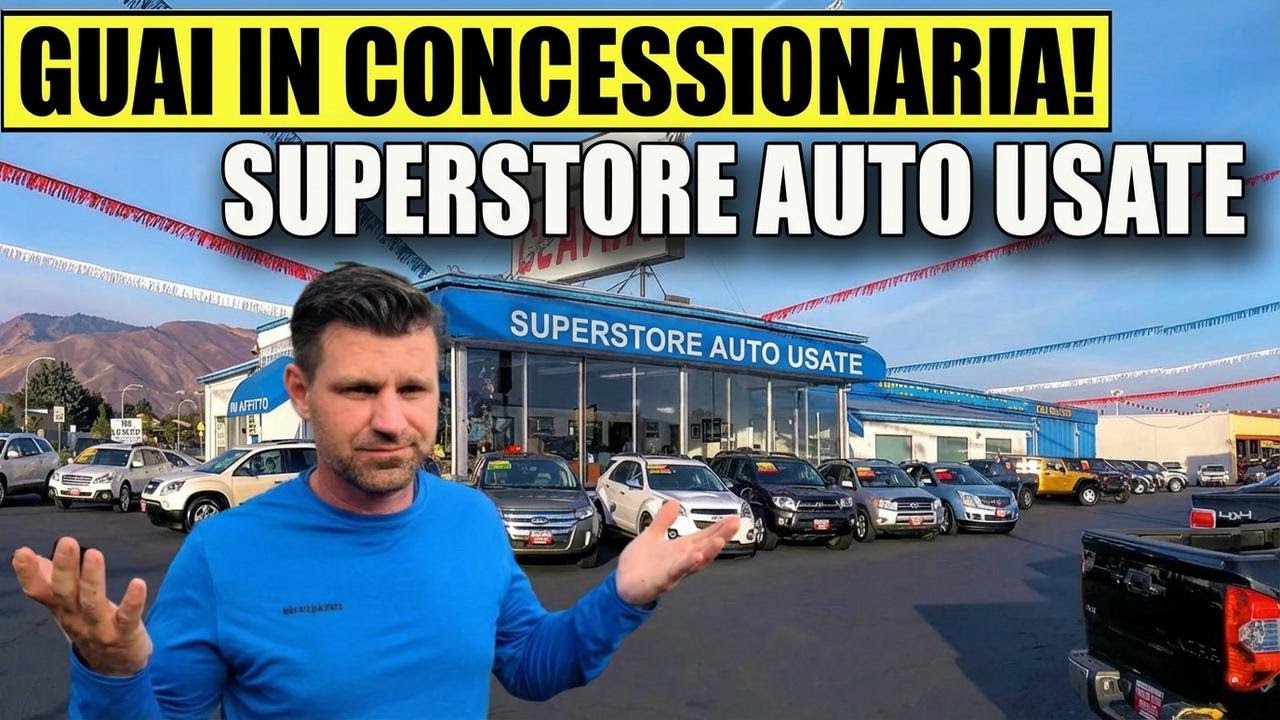 Ho provato ad aprire un concessionario auto con meno di 10.000 $ ma...
