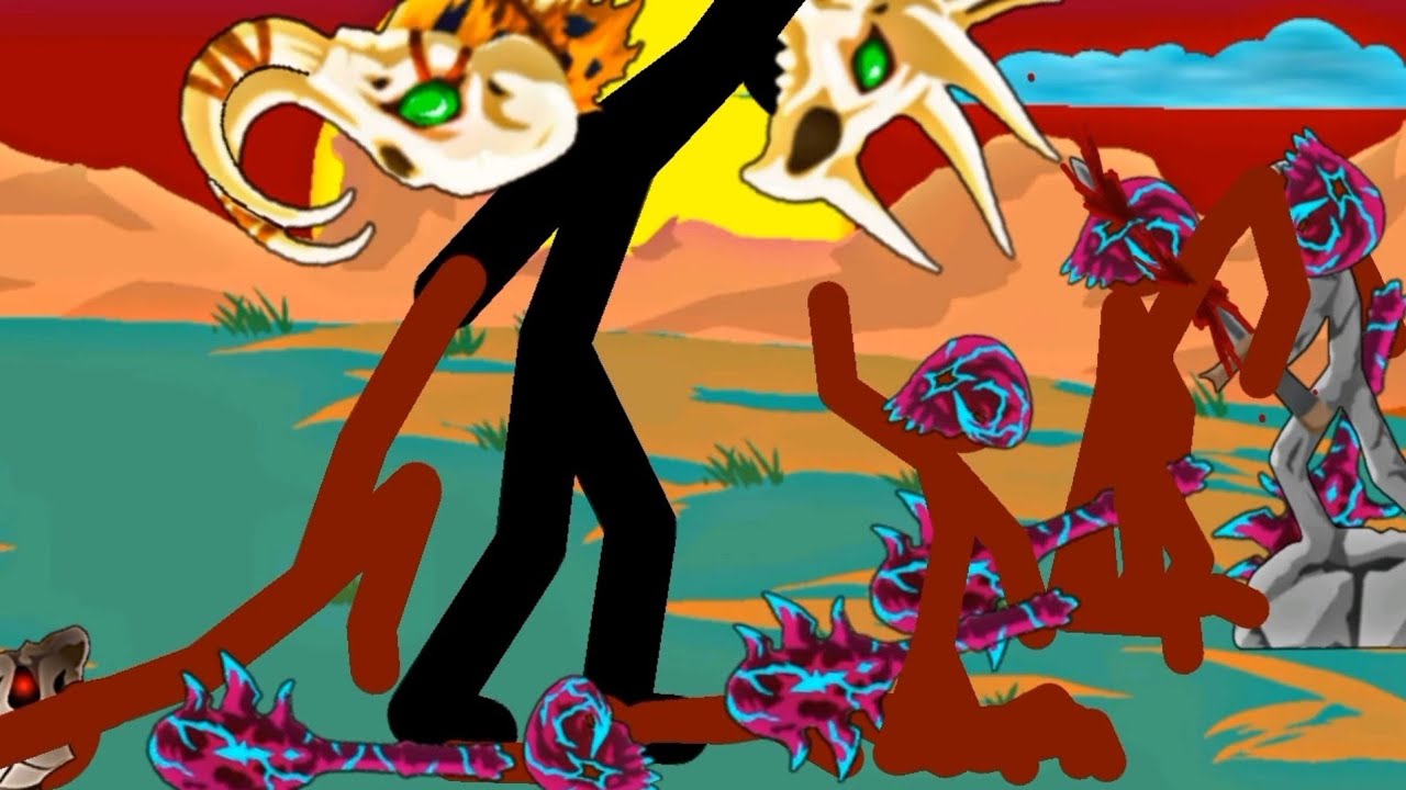Mega Giant Savage VS Giant Vamp / Animation