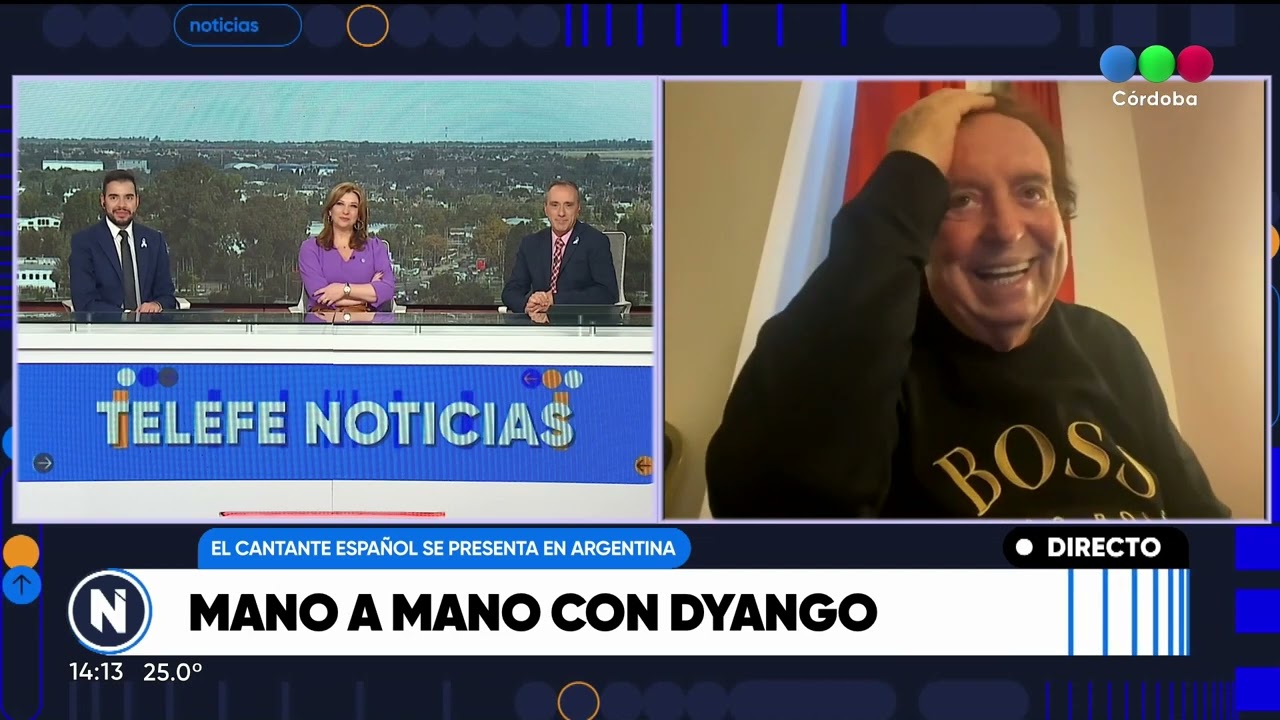 Mano a mano con Dyango, el cantante espa&ntilde;ol sigue deslumbrando en Argentina