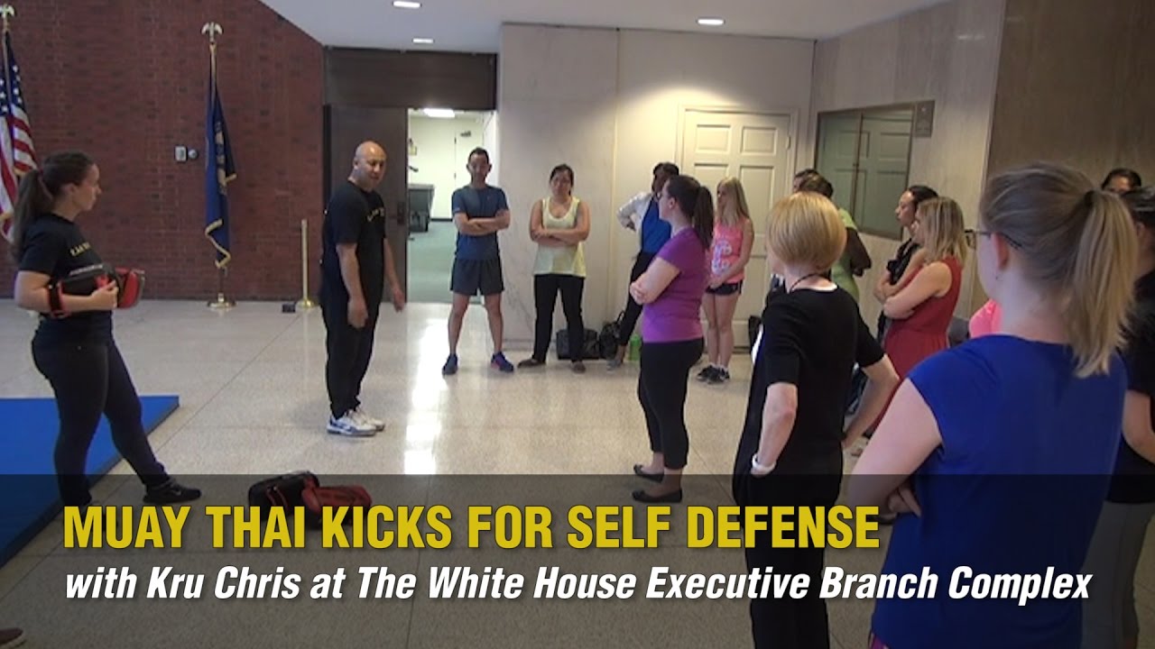 Kru Chris Aboy Muay Thai Kicks for Self Defense