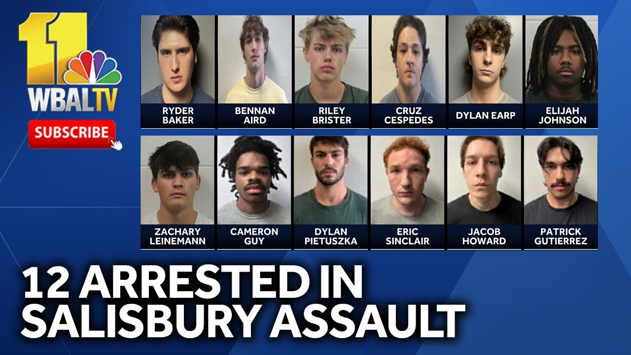 Police: 12 arrested on assault, hate crime charges