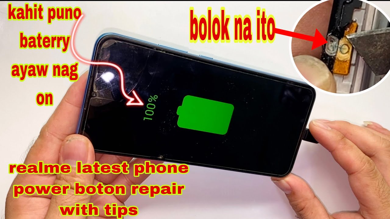Realme C11 2021 Power Boton Repair With Tips sa Dulo Best Tricks Wla Pang 100 Gastus mo sa Tools!