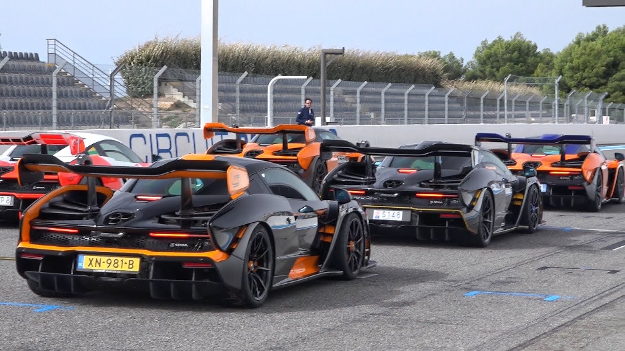 100 VOITURES + 7 SENNA À FOND sur le Circuit Paul Ricard ! 🔥